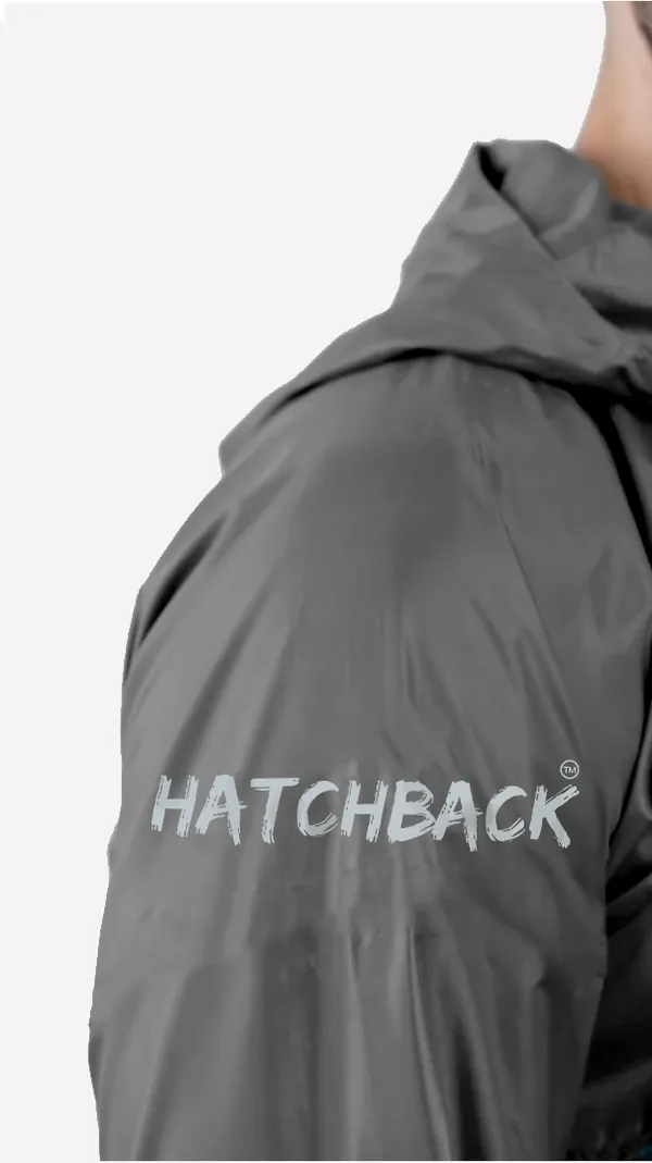 Grey_Waterproof_Nylon_Hooded_Raincoat_For_Men