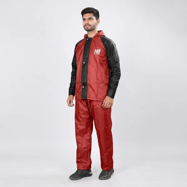 Red_And_Black_Hd_Pvc_Polyester_Reversible_Raincoat_For_Men