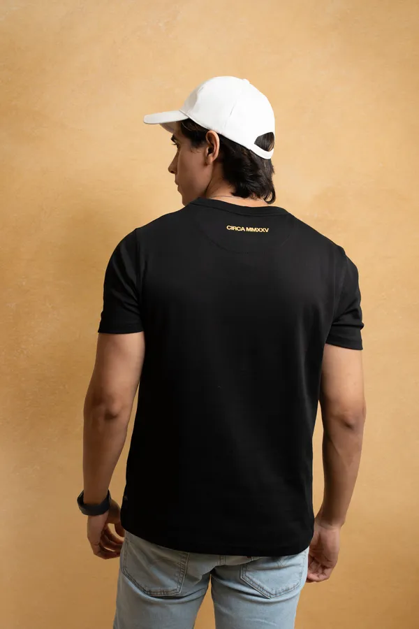 Custom_Slim_Fit_Signature_Roundneck_T_Shirt_Black