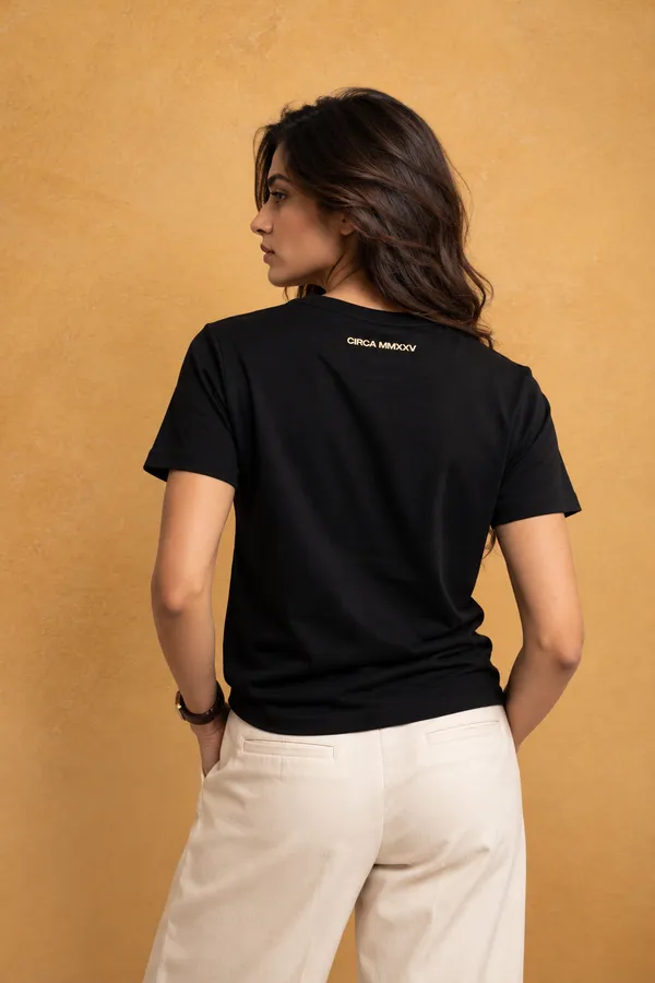 Custom_Slim_Fit_Signature_Roundneck_T_Shirt_Black