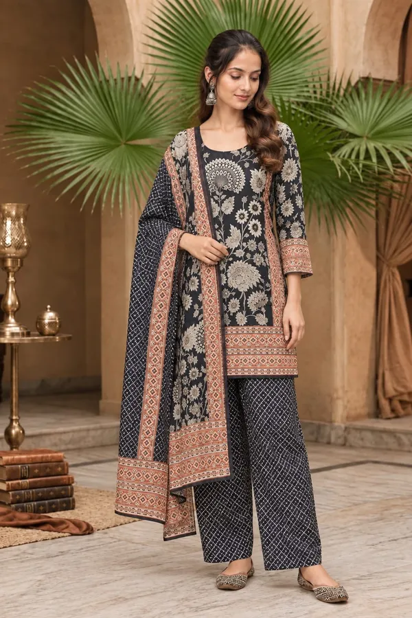 A_black_pure_crepe_suit_sequin/stone_embroidery_with_Farsi_salwar_and_dupatta_