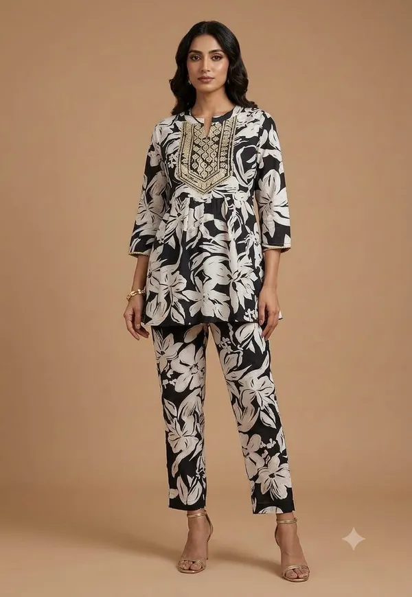 Beautiful_black_and_white_ethnic_co-ord_set