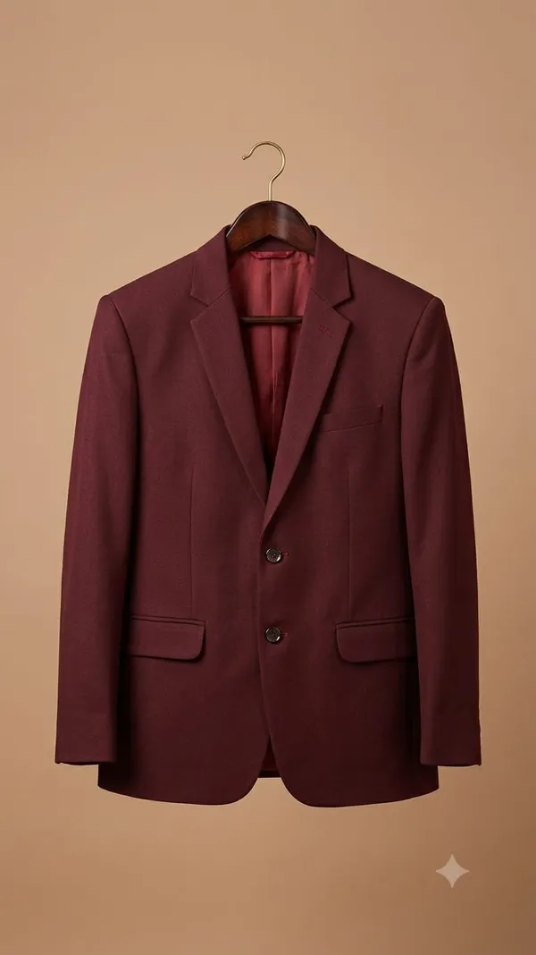 Smooth,_fine-woven_matte_BLAZER_