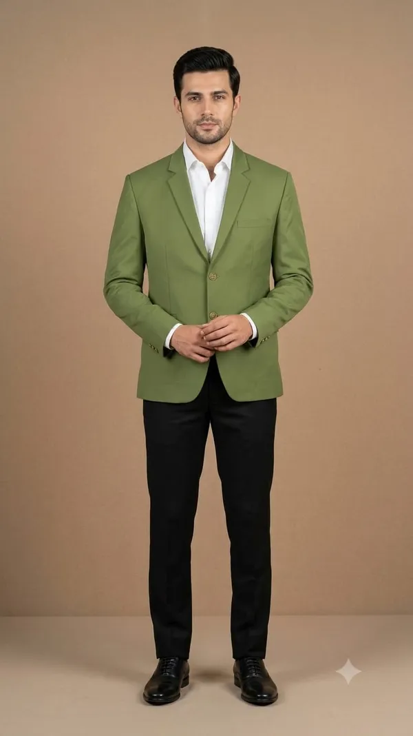 Vsv Creations Solid olive-green color with a smooth matte texture ...