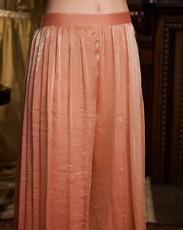 CHHAAP_Printed_Peach_Applique_Embroidered_Chiffon_kurta_set_
