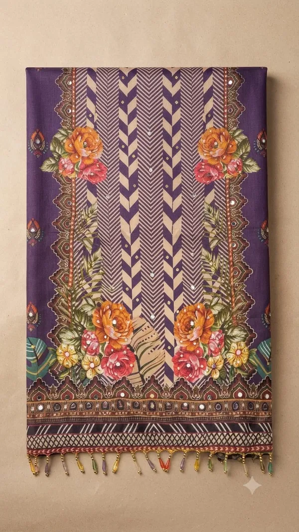 Purple_Printed_Straight_Fit_Suit_Set_For_Women