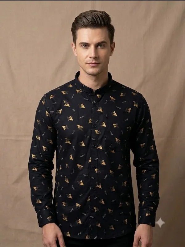 kenton_Deep_navy_blue_base_embellished_with_dynamic,_scattered_geometric_triangle_motifs_in_shimmering_gold,