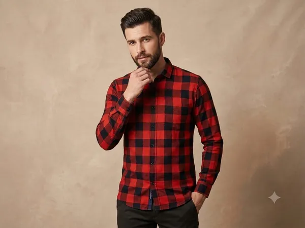 kenton__is_a_classic_long-sleeved_flannel/casual_shirt_