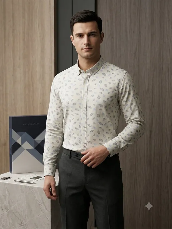 kenton_all-over_leaf_motif_print_featuring_a_combination_of_light_blue_and_dark_grey/navy_leaves.__
