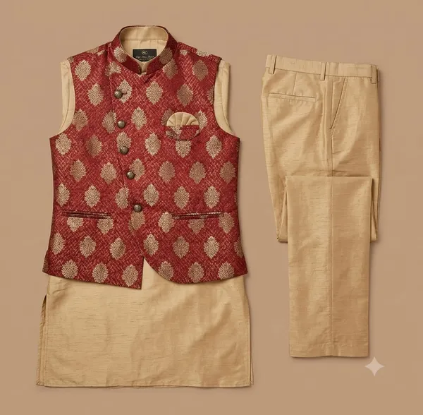 man_is_a_traditional_Indian_ensemble_consisting_of_a_kurta,_churidar_pajama,