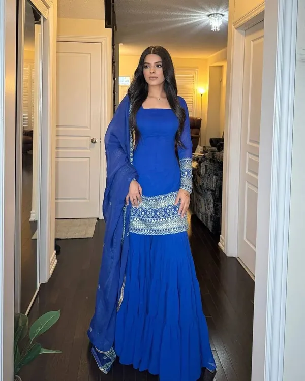Royal_Blue_Embroidered_Sharara_Suit_Set_For_Women