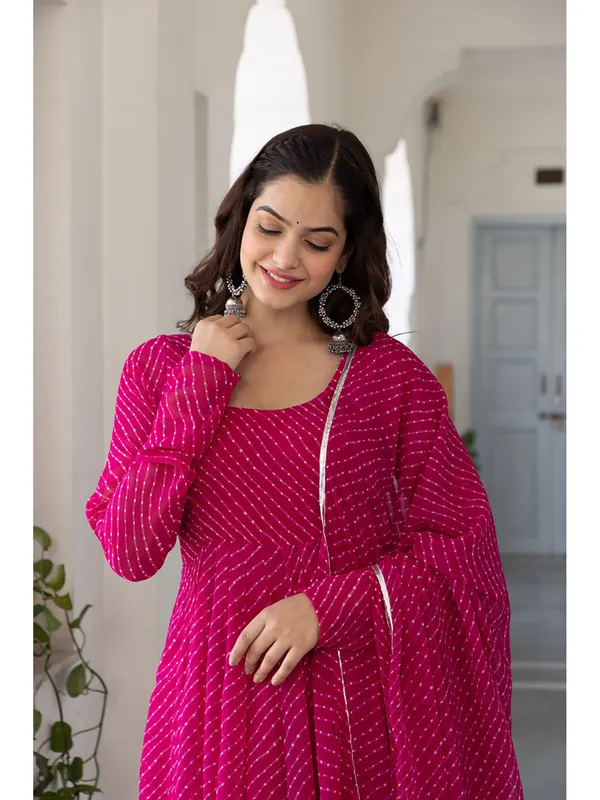 Pink_Georgette_Flared_Embellished_Anarkali_Suit_Set_For_Women
