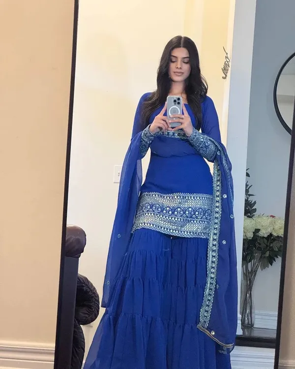 Royal_Blue_Embroidered_Sharara_Suit_Set_For_Women