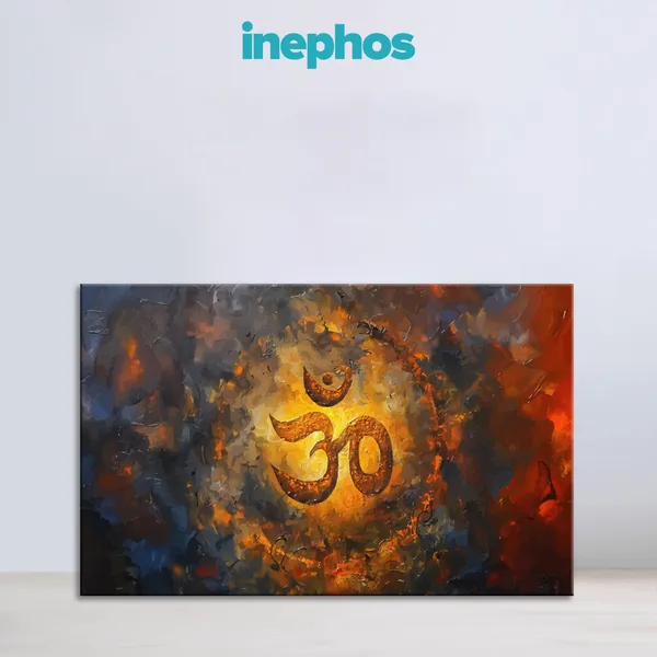 Sacred_Om_Symbol_Painting_Spiritual_Religious_Vastu_Canvas_Divine_Wall_Art_For_Meditation_Corners_Home_Decor_Stretched_Canvas_With_Mdf_Back_Frame_Classic