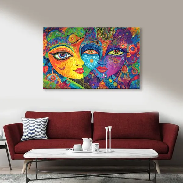 Abstract_Feminine_Duo_Painting_Vibrant_Modern_Women_Canvas_Two_Girls_Faces_Wall_Art_For_Artistic_Home_Office_Wall_Decor_Stretched_Canvas_With_Mdf_Back_Frame_Classic