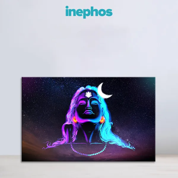 Lord_Shiva_Cosmic_Neon_Canvas_Mahadev_Adiyogi_Wall_Art_Stretched_Canvas_With_Mdf_Back_Frame_Classic