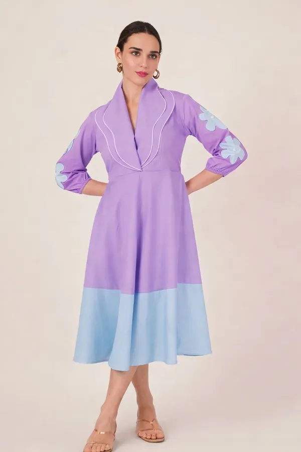 Fuchsia_Bloom_Midi_Dress