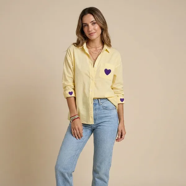 Light_Yellow_Semi_Linen_Heart_Shirt_For_Women