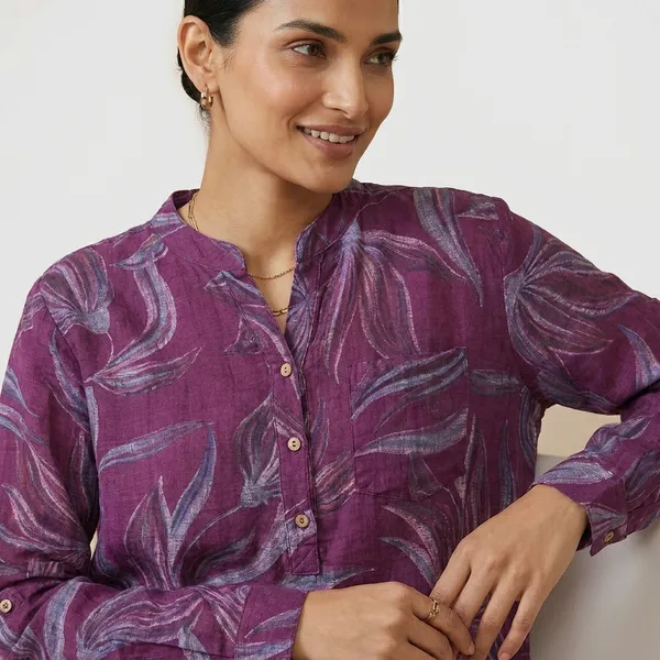 Wine_Cotton_Linen_Printed_Co-Ord_Set_For_Women