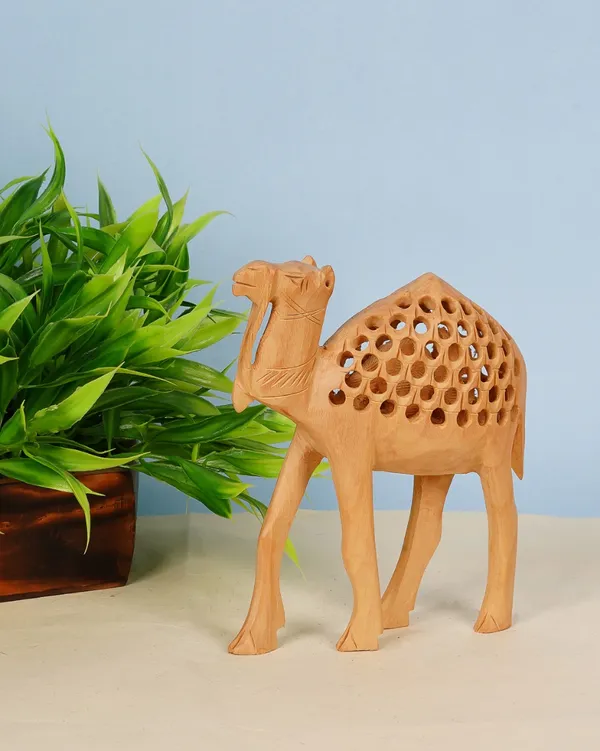 Handcrafted_Wooden_Camel_Figurine_With_Intricate_Jali_Work
