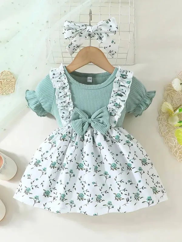 Sage_Green_Modal_And_Puma_Premium_Dress_For_Baby_Girls