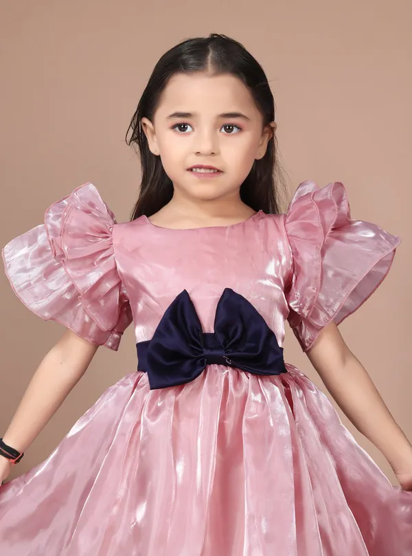 Pink_And_Navy_Blue_Gimichu_Premium_Dress_For_Baby_Girls