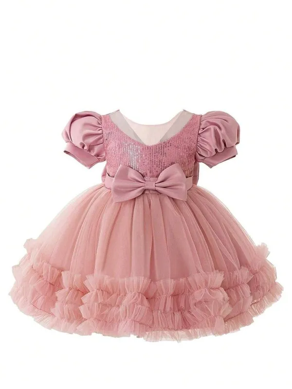 Pink_Satin_And_Net_Premium_Dress_For_Baby_Girls
