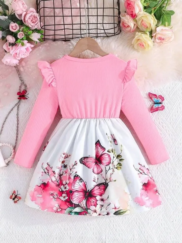 Pink_Modal_And_Puma_Premium_Dress_For_Baby_Girls