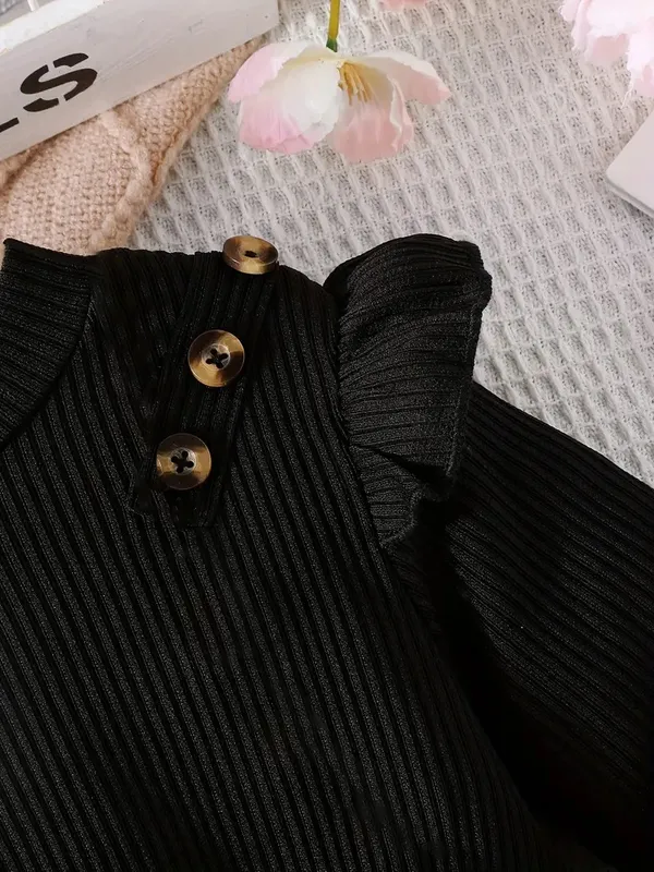 Black_And_Beige_Modal_And_Net_Premium_Dress_For_Baby_Girls