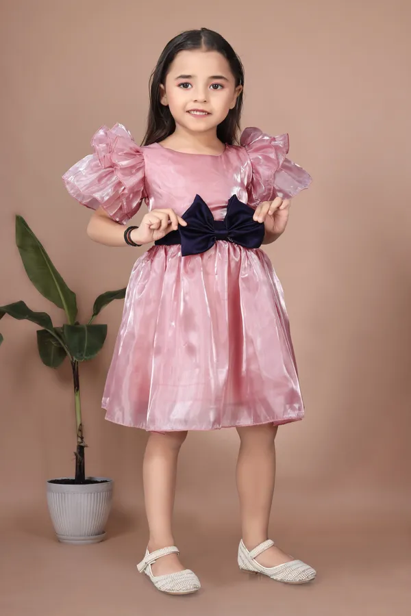 Pink_And_Navy_Blue_Gimichu_Premium_Dress_For_Baby_Girls