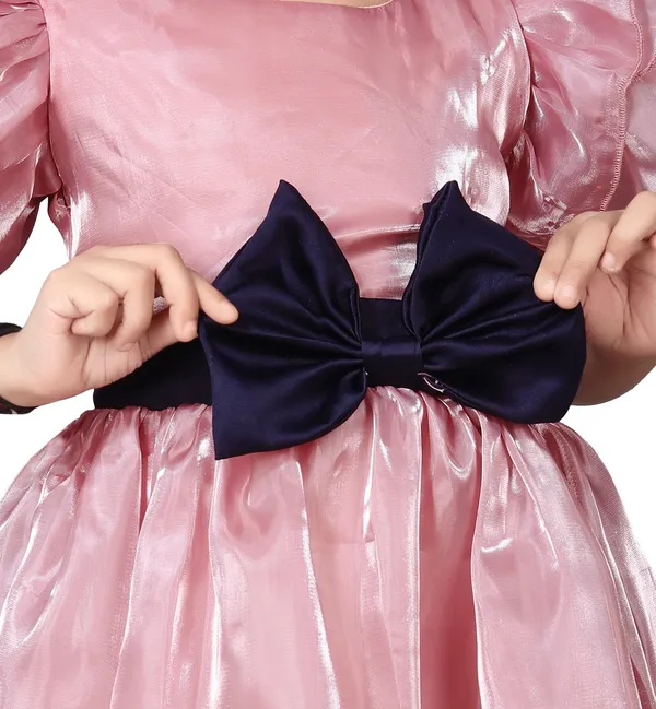 Pink_And_Navy_Blue_Gimichu_Premium_Dress_For_Baby_Girls