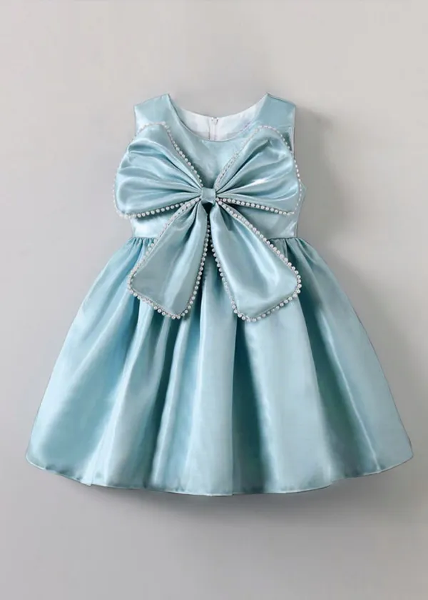 Aqua_Blue_Crystal_Premium_Dress_For_Baby_Girls