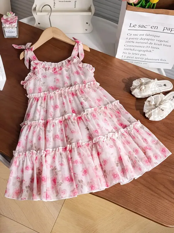 Pink_Georgette_Premium_Dress_For_Baby_Girls