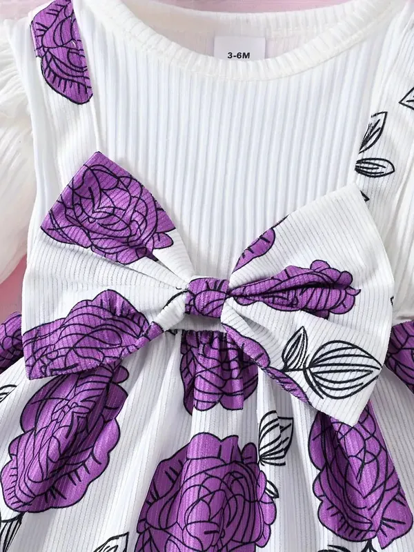 White_And_Purple_Modal_And_Puma_Premium_Dress_For_Baby_Girls