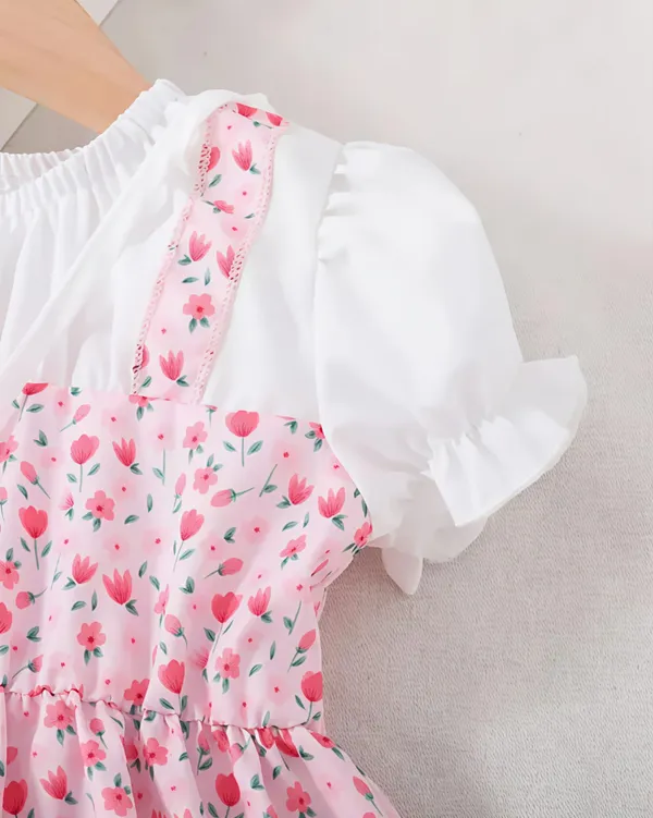 Pink_And_White_Rayon_Premium_Dress_For_Baby_Girls