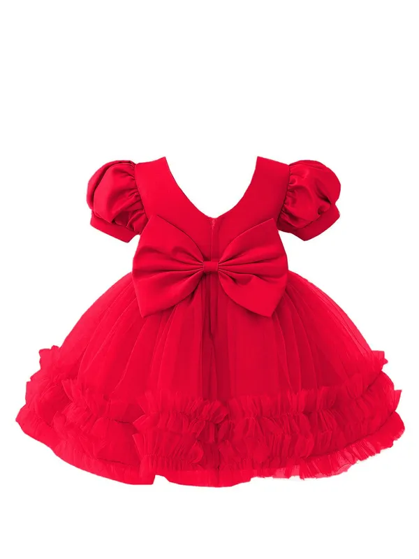 Red_Satin_And_Net_Premium_Dress_For_Baby_Girls