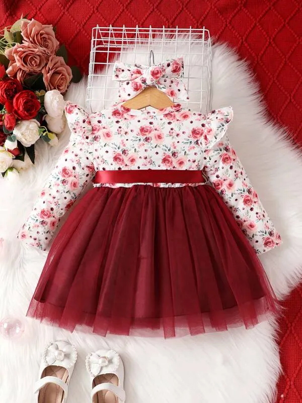 Multicolor_Net_Premium_Dress_For_Baby_Girls