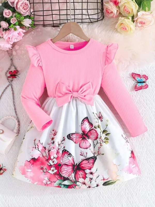 Pink_Modal_And_Puma_Premium_Dress_For_Baby_Girls
