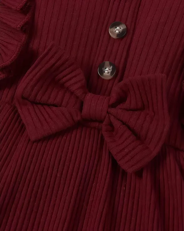 Burgundy_Modal_Premium_Dress_For_Baby_Girls