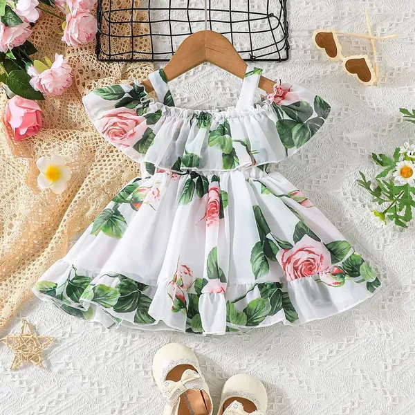White_Georgette_Premium_Dress_For_Baby_Girls