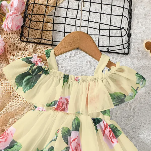 Yellow_Georgette_Premium_Dress_For_Baby_Girls