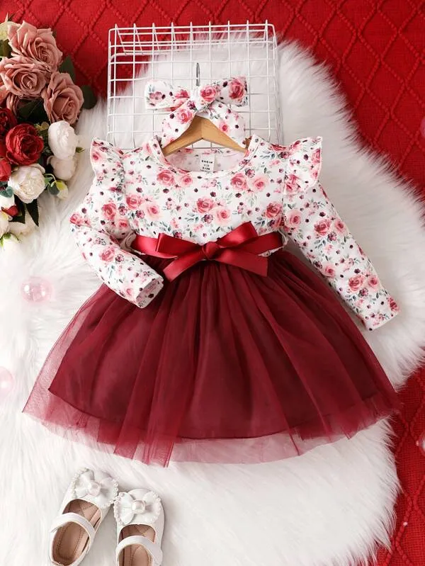 Multicolor_Net_Premium_Dress_For_Baby_Girls