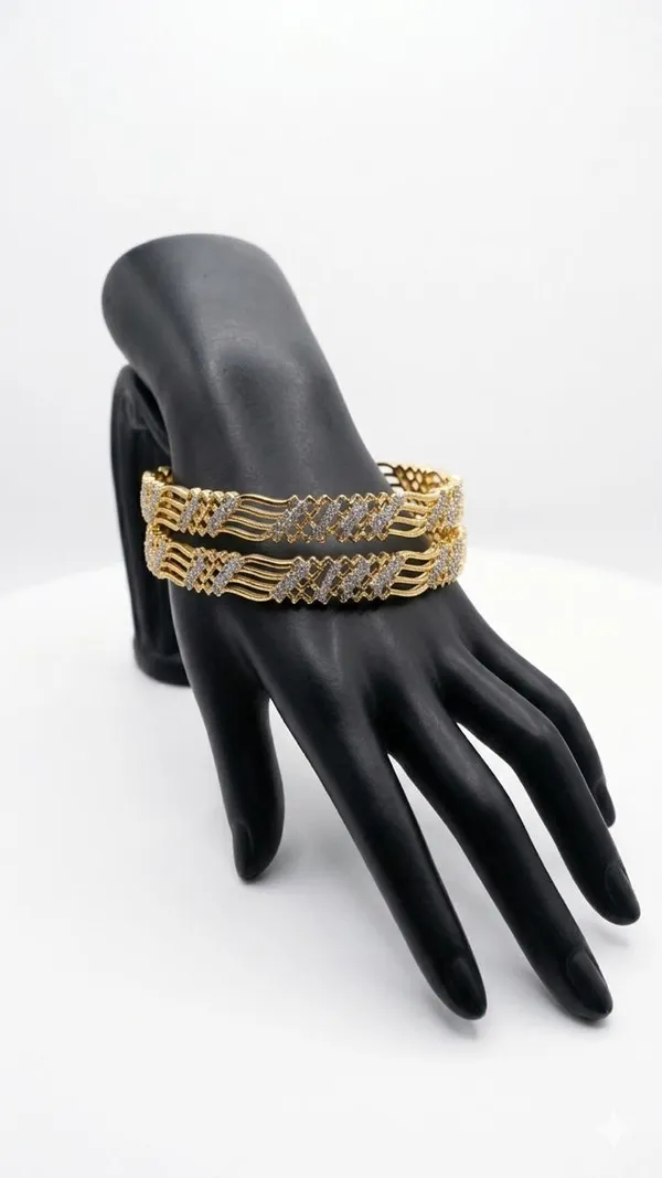 Gold_Tone_Wave_Pattern_Bracelet_for_Women