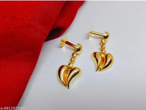 Mansi_Jewl_Point_Traditional_Temple_Design_Gold_Plated_Long_Haram_Necklace_Set_with_Jhumka_Earrings_for_Women_&_Girls,Women_Gold_Plated_Temple_Jewellery_Set_|_Long_Haram_Necklace_with_Lakshmi_Pendant_&_Matching_Jhumka_Earrings_|_Bridal_&_Festive_Wear