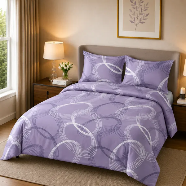 HCS_Living_Emperor_Collection_144_TC_Super_king_Size_Bedsheet_with_2_Pillow_Covers