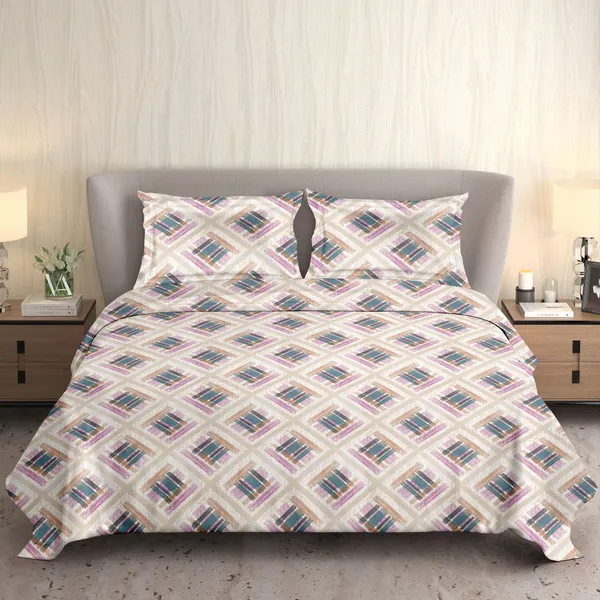 HCS_Living_Emperor_Collection_144_TC_Super_king_Size_Bedsheet_with_2_Pillow_Covers