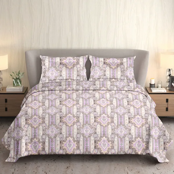 HCS_Living_Emperor_Collection_144_TC_Super_king_Size_Bedsheet_with_2_Pillow_Covers