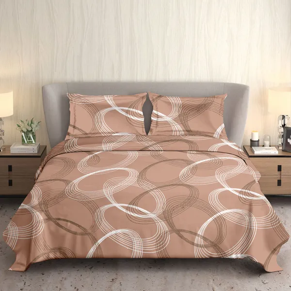 HCS_Living_Emperor_Collection_144_TC_Super_king_Size_Bedsheet_with_2_Pillow_Covers