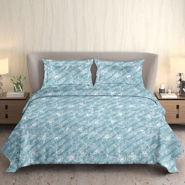 HCS_Living_Emperor_Collection_144_TC_Super_king_Size_Bedsheet_with_2_Pillow_Covers