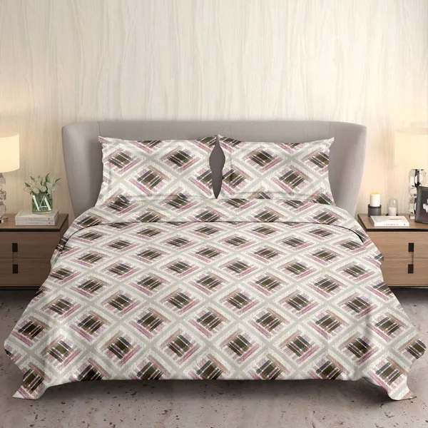 HCS_Living_Emperor_Collection_144_TC_Super_king_Size_Bedsheet_with_2_Pillow_Covers